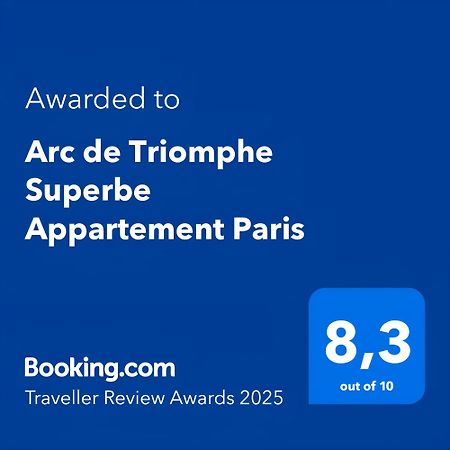 Arc De Triomphe Superbe Appartement Paris Free Netflix Exteriör bild