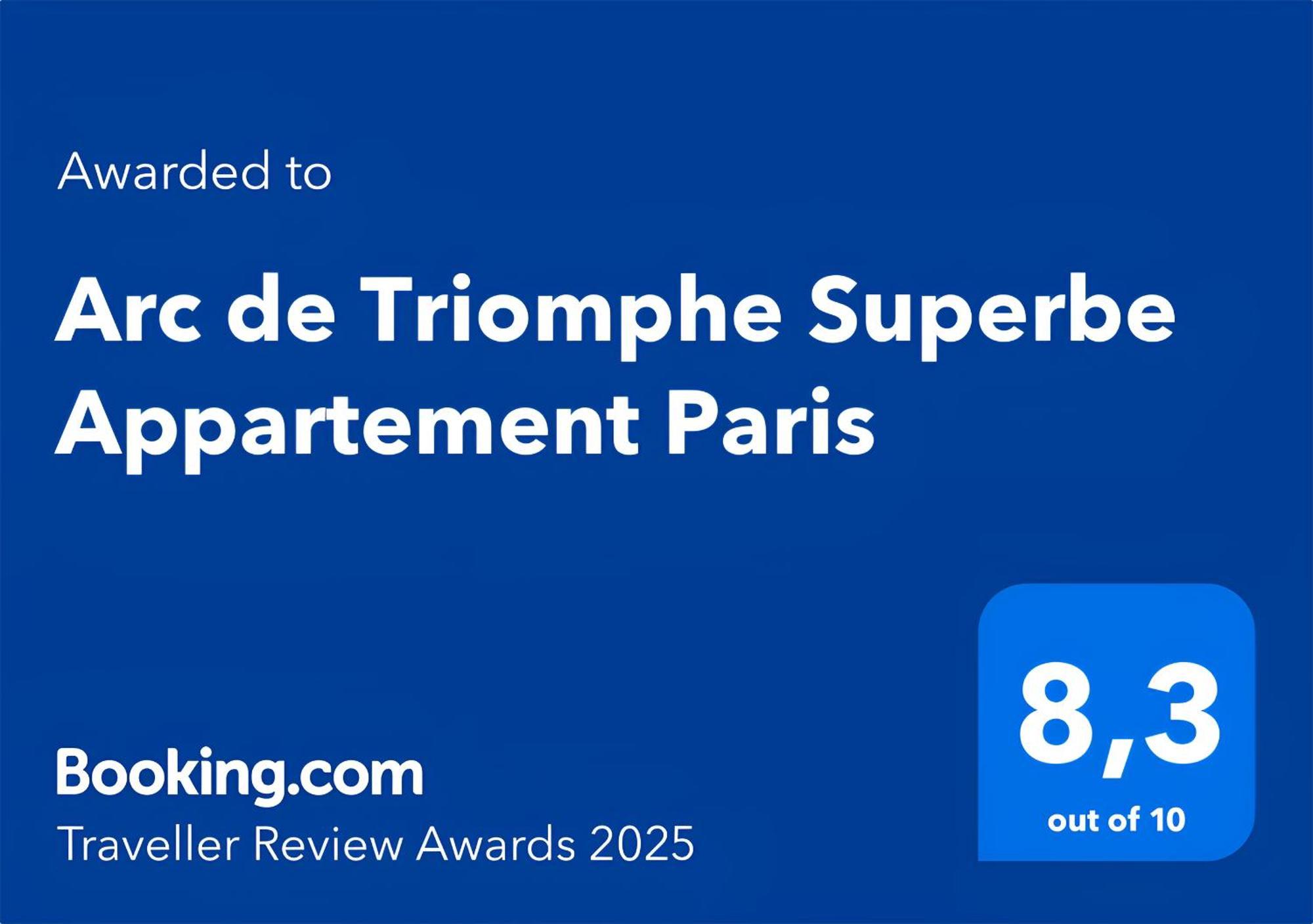 Arc De Triomphe Superbe Appartement Paris Free Netflix Exteriör bild